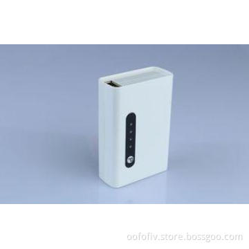 White 4800 Mah Emergency Slim Smart Power Bank 18650 With L